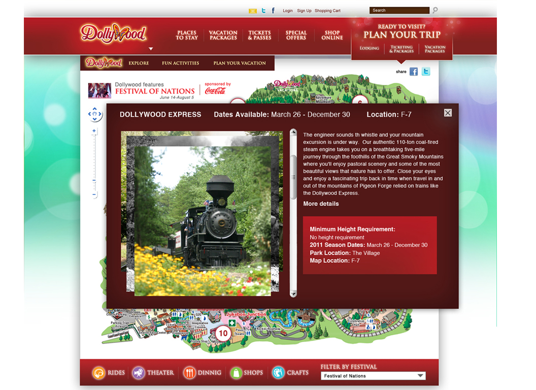 Dollywood Front End Web Design